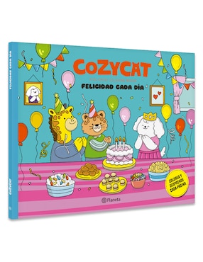 Libro Cozy Cat 2 Felicidad Cada Dia de Estudio Pe Sac
