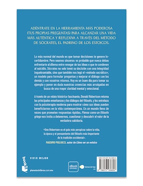 Libro Piensa Como Un Filósofo Griego de Donald Robertson