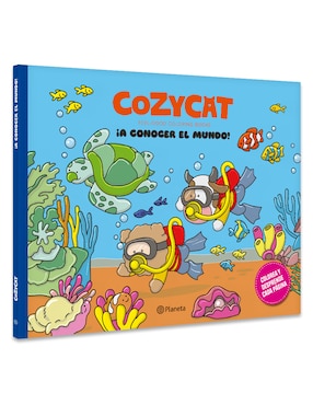 Libro Cozy Cat 4 A Conocer El Mundo de Estudio Pe Sac