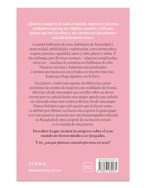 Libro Quiero de Gillian Anderson