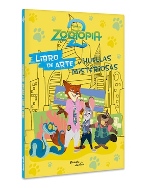 Libro Zootopia 2 Libro De Arte Y Huellas Misteriosas de Disney