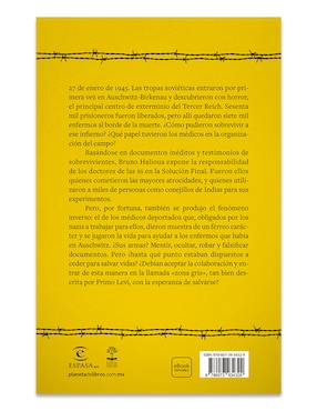 Libro Los Médicos De Auschwitz de Bruno Halioua