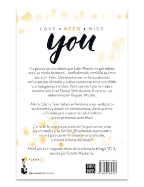 Libro You 2 Need You de Estelle Maskame