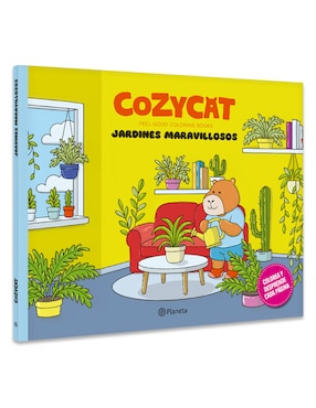 Libro Cozy Cat 5 Jardines Maravillosos de Estudio Pe Sac
