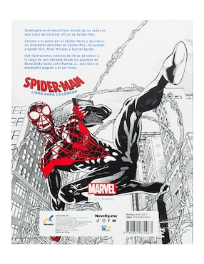 Libro para colorear Spiderman de Novelty Ediciones