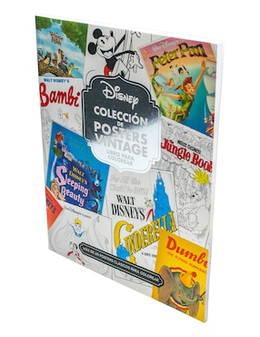 Libro para Colorear Posters Vintage Disney de Novelty Ediciones