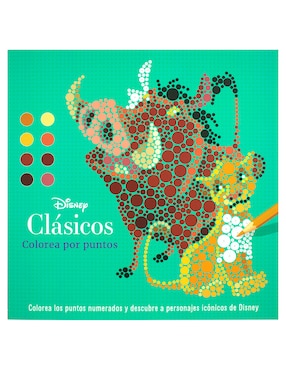 Colorea Por Puntos Disney Clásicos de Silver Dolphin