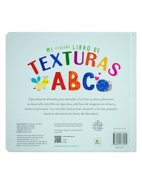 Mi Pequeño Libro de Texturas ABC de Silver Dolphin