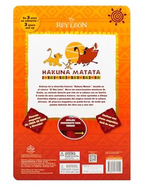 Pizarrón Magnético: Disney El Rey León Hakuna Matata de Silver Dolphin