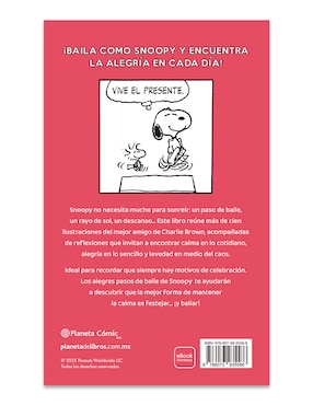 Libro Peanuts Mantén La Calma y Baila de Charles M Schulz