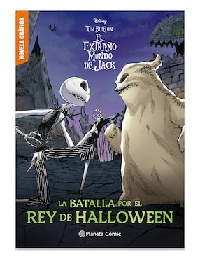 Libro Mundo de Jack La Batalla Por El Rey de Halloween de Disney
