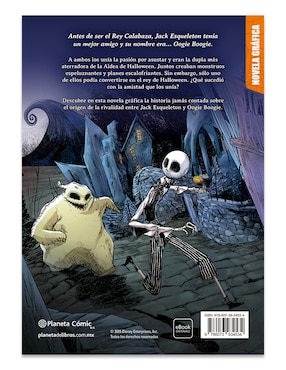 Libro Mundo de Jack La Batalla Por El Rey de Halloween de Disney