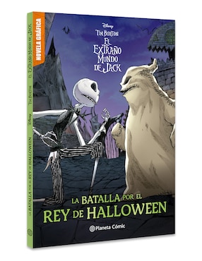 Libro Mundo de Jack La Batalla Por El Rey de Halloween de Disney
