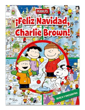 Libro Peanuts Feliz Navidad Charlie Brown de Peanuts