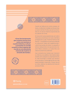 Libro Sabores de Corea de Woosuk Han