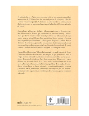 Libro Beren y Luthien de J.R.R. Tolkien