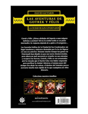 Libro Las Aventuras de Gotrek y Felix La Ciudad de Los Condenados de David Guymer