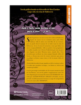 Libro Larga Vida a La Reina de Halloween Novela Grafica de Disney