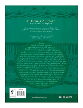 Libro El Hobbit Edición Revisada Anotada E Ilustrada de J.R.R. Tolkien