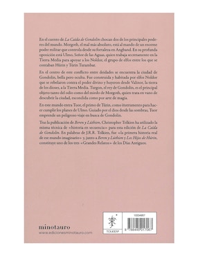 Libro La Caída de Gondolin de J.R.R. Tolkien