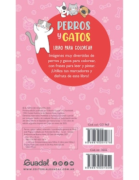 Libro Sellos y diversiones. Perros y gatos de Editorial Guadal