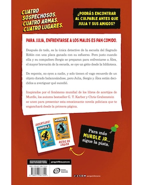 Libro Murdle Júnior. La Novela 1 - Detectives a la caza de G.T. Karber/Chris Grabenstein