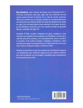 Libro Recuerdo Correspondencia Seleccionada de Ray Bradbury