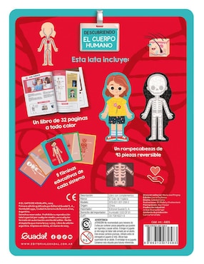 Libro Aventuras enlatadas: Descubriendo el cuerpo humano de Guadal