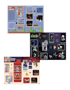 Álbum con estampas Panini Coleccionable de Super Mario