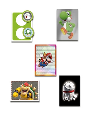 Álbum con estampas Panini Coleccionable de Super Mario