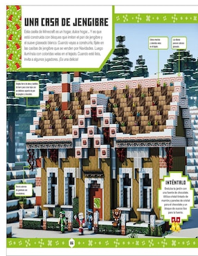 Libro Minecraft: Ideas navideñas ¡Más de 50 proyectos originales! de Dorling Kindersley