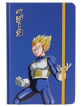 Libreta Geek Industry Vegeta hoja blanca