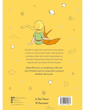 Libro colorear El principito para colorear