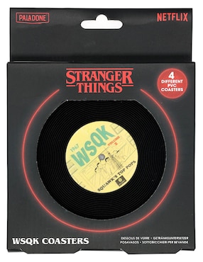 Set de portavasos Stranger Things Stranger Things de plástico 4 piezas