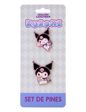Set pin Geek Industry de metal Kuromi