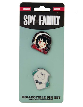 Set pin Geek Industry de metal Spy x Family