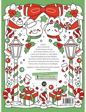 Libro Coloreanding Dulce Navidad de Jull & Gale