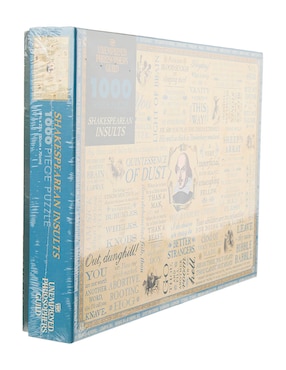 Rompecabezas Insultos de Shakespeare Unemployed Philosophers Guild 1000 piezas