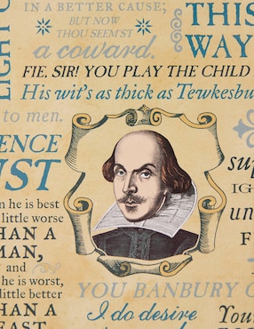 Rompecabezas Insultos de Shakespeare Unemployed Philosophers Guild 1000 piezas