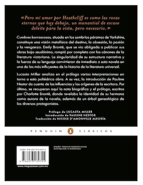 Libro Cumbres Borrascosas de Emily Bronte/Julia Bereciartu