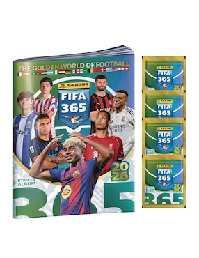 Álbum con estampas Panini Coleccionable de Fifa