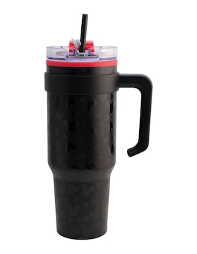Termo Regalos Siglo XXI de acero inoxidable Mickey con tapa rosca 1.2 L