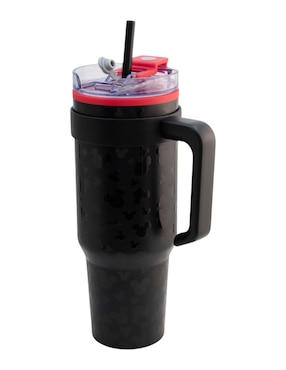 Termo Regalos Siglo XXI de acero inoxidable Mickey con tapa rosca 1.2 L
