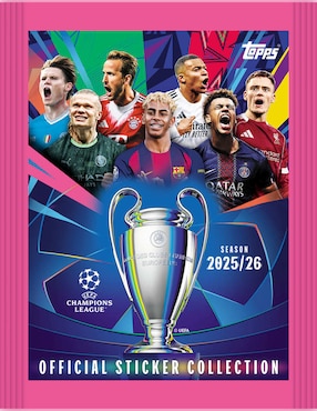 Sobre de champions league 25/26 Topps