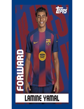 Álbum con estampas Topps de Barcelona