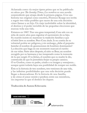 Libro Los Nombres de Florence Knapp