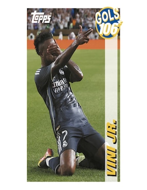 Álbum con estampas Topps de Real Madrid