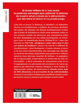 Libro Comer para sanar de Dr. William W. Li