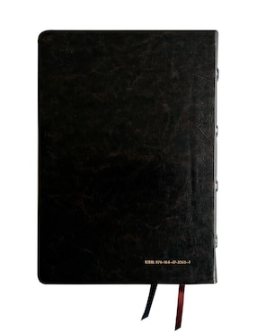 Libro RVR 1960 Biblia de estudio Dake, tamaño grande, piel duotono marrón de Reina Valera