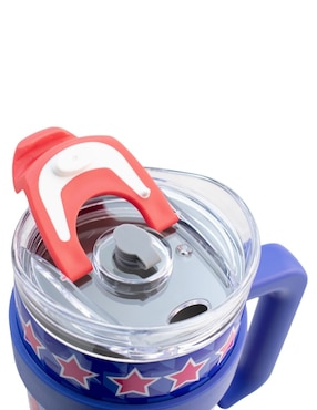 Termo regalos siglo xxi de acero inoxidable snoopy mundial con tapa rosca 1.2 l